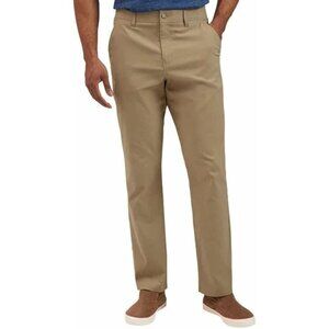 NEW Weatherproof Vintage Men's 42X32 Hybrid Tech Pant Khaki Stretch